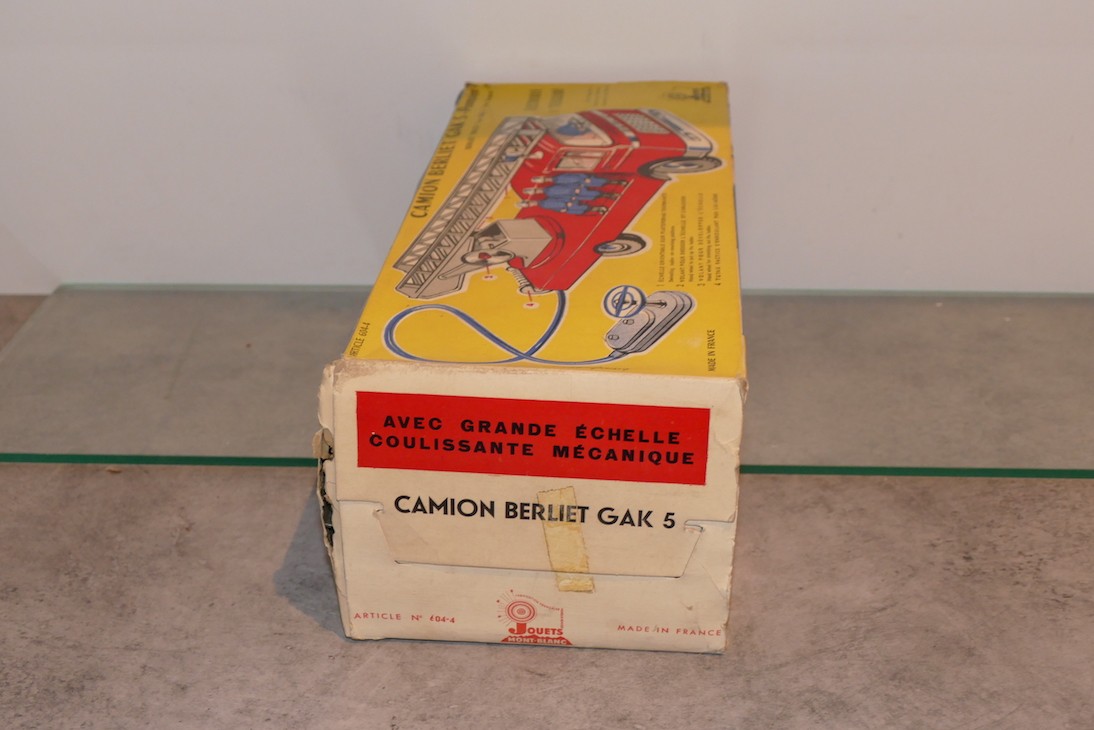 CAMION POMPIER BERLIET GAK 5 MONT BLANC 604-4