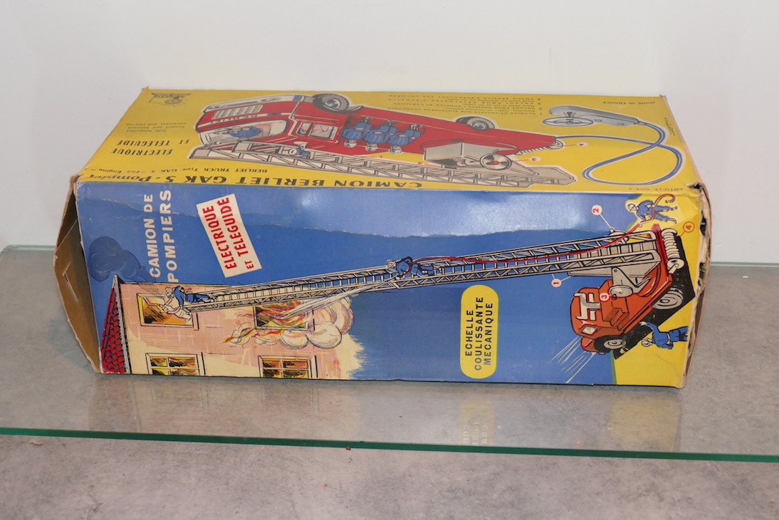 CAMION POMPIER BERLIET GAK 5 MONT BLANC 604-4