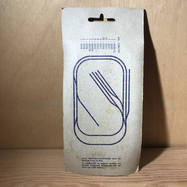 Ok_6 1/2 rails courbes LIMA Réf 3081