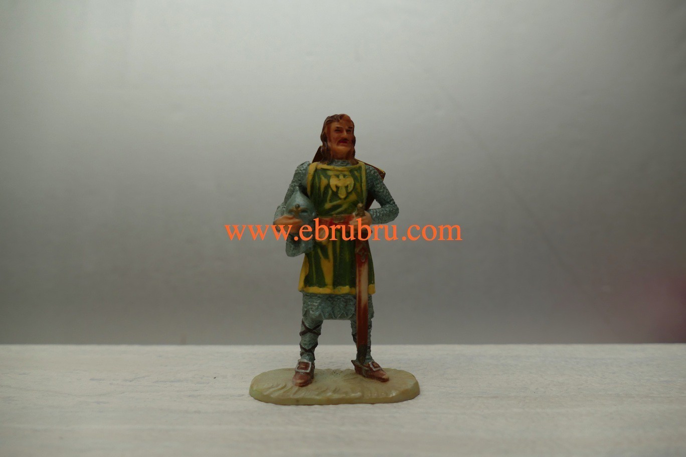 SIR GAWAIN ELASTOLIN OUGEN  TUNIQUE VERTE RITTER GAUVIN REF 8802