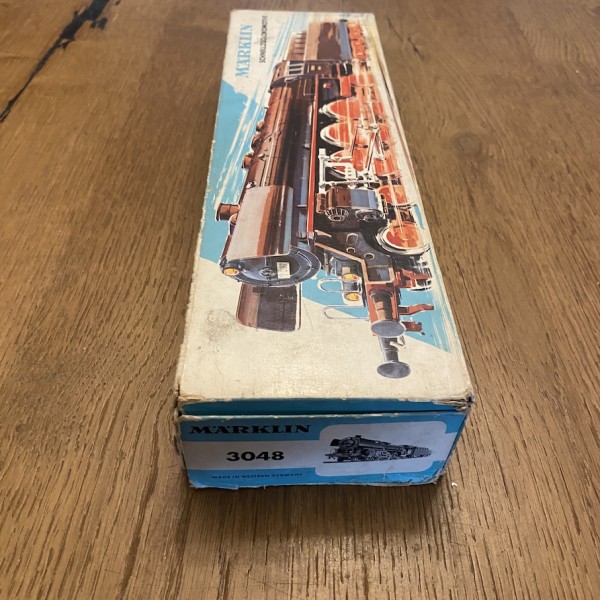  LOCOMOTIVE VAPEUR EN BOITE D'ORIGINE MARKLIN Ref 3048