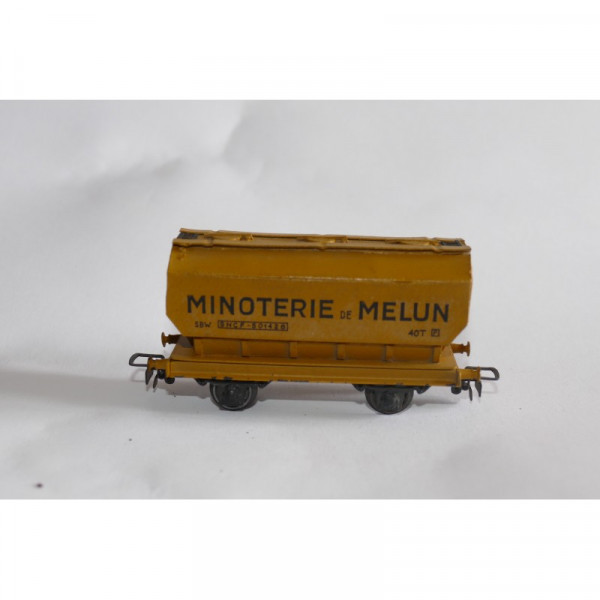 WAGON CITERNE CEREALES SB DEUX ESSIEUX  MARQUE VB REF 63 SNCF