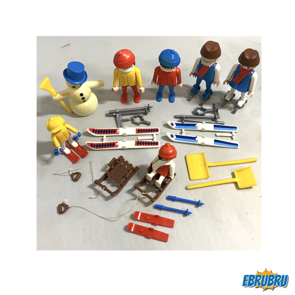 Famille en vacances au ski PLAYMOBIL 3467