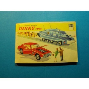 CATALOGUE DINKY TOYS GB ET FRANCE 1968
