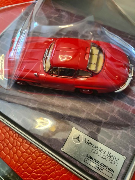 MERCEDES 300 SL GULLWING 1955  TOP SLOT MERCEDES BENZ COLLECTION TOP 7106