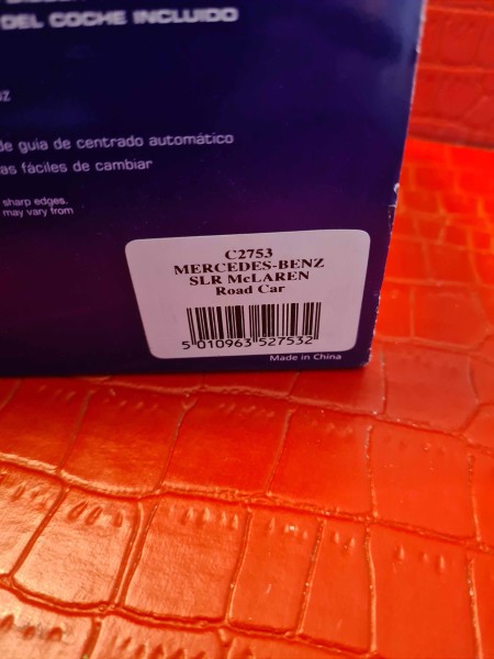 MERCEDES BENZ SLR MC LAREN ROAD CAR SCALEXTRIC REF C2753