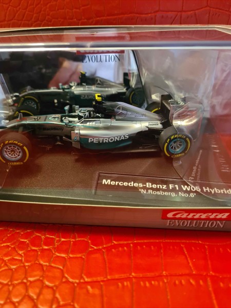 EVOLUTION MERCEDES BENZ F1 W05 HYBRID N ROSBERG NO 6  CARRERA REF 27494