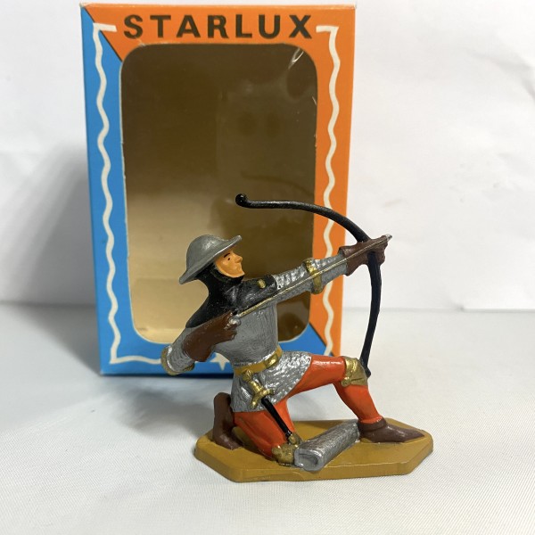 FRANC ARCHER A GENOUX PIED GRIS STARLUX  MOYEN ÂGE 6051