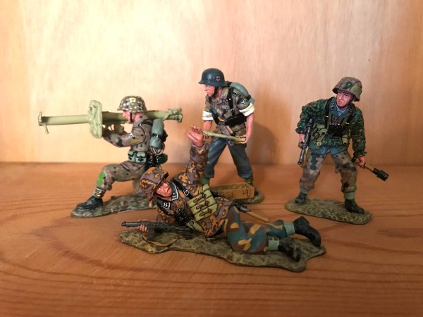 Soldats allemands King and Country WS060 Tank embuscade