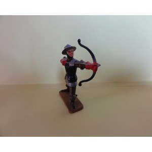 FRANC ARCHER SOCLE OCRE PIED OR MOYEN ÂGE STARLUX