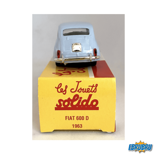 Fiat 600 D - 1963 SOLIDO Hachette