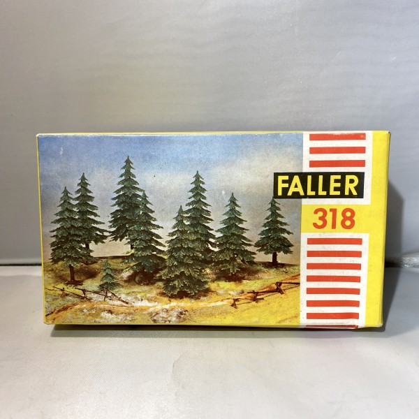Assortiment de sapins pour décor modélisme FALLER 318