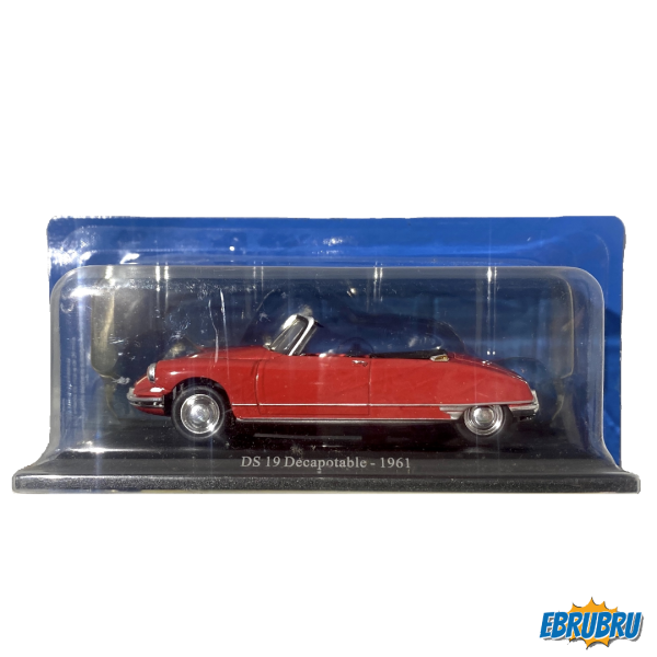 DS 19 Décapotable 1961 - NOREV - Edition Atlas