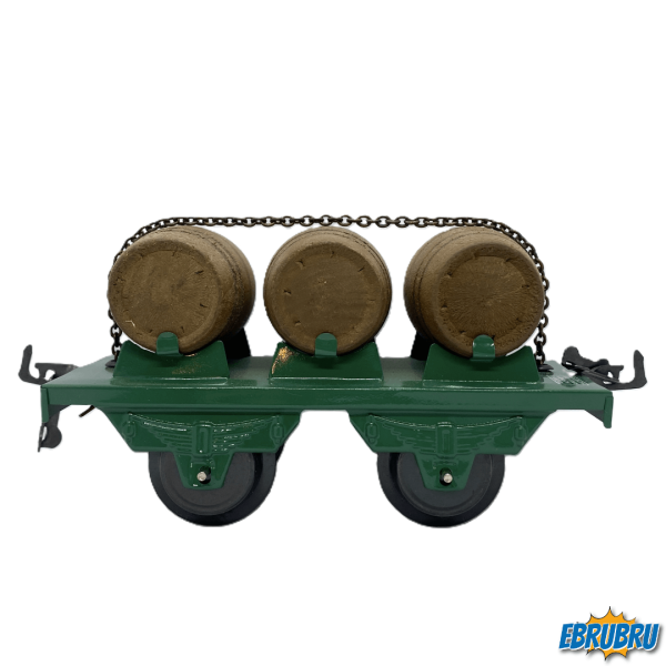 Wagon 3 tonneaux en bois HORNBY Hachette