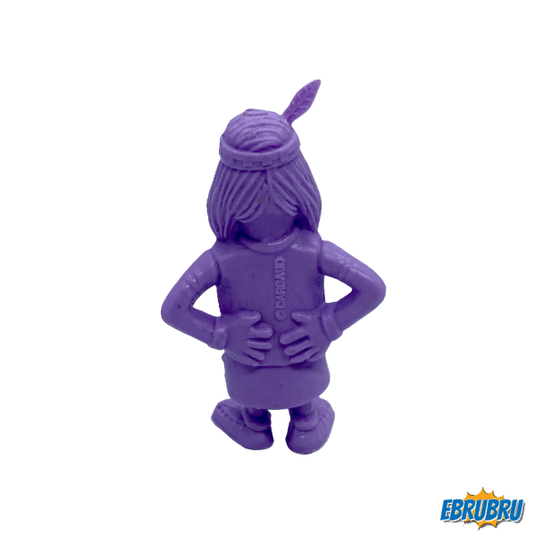 Indien 1 mauve - Lucky Luke - Figurine publicitaire OMO