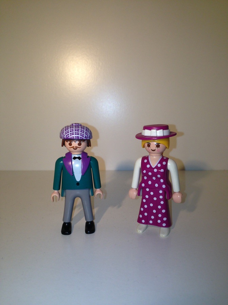 Couple victorien Playmobil Ref 5510 Belle Epoque