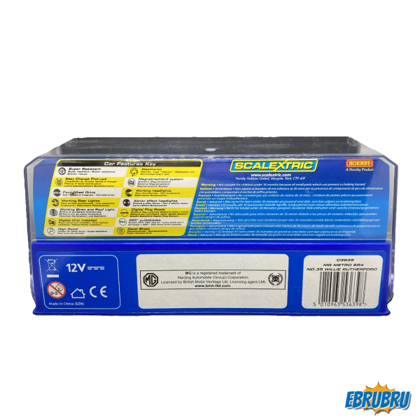 MG Metro 6R4 No 35 Willie Rutherford SCALEXTRIC C3639