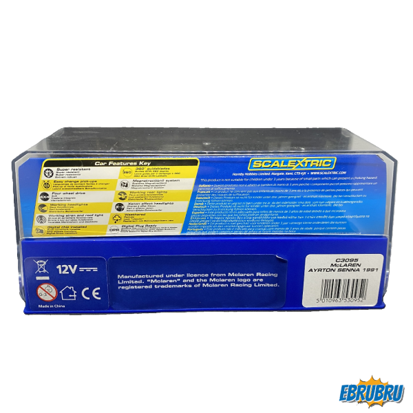 Mc Laren MP4/6 Ayrton Senna 1991 SCALEXTRIC C3095