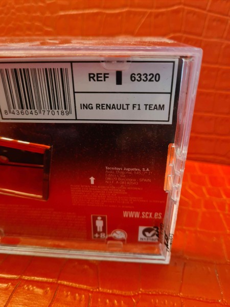 ING RENAULT F1 TEAM SCALEXTRIC SCX REF 63320