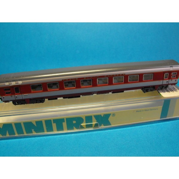 VOITURE TRANS EUROPE EXPRESS MINITRIX ECH N