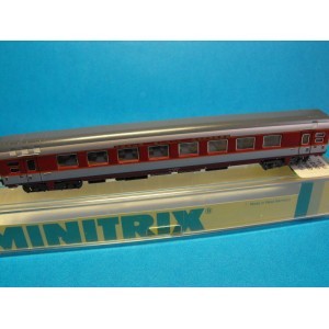 VOITURE TRANS EUROPE EXPRESS MINITRIX ECH N