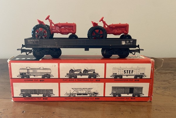 JOUEF 652 WAGON AVEC TRACTEUR