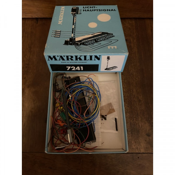 SIGNAL LUMINEUX LICHT HAUPTSIGNAL MARKLIN  RÉF 7241