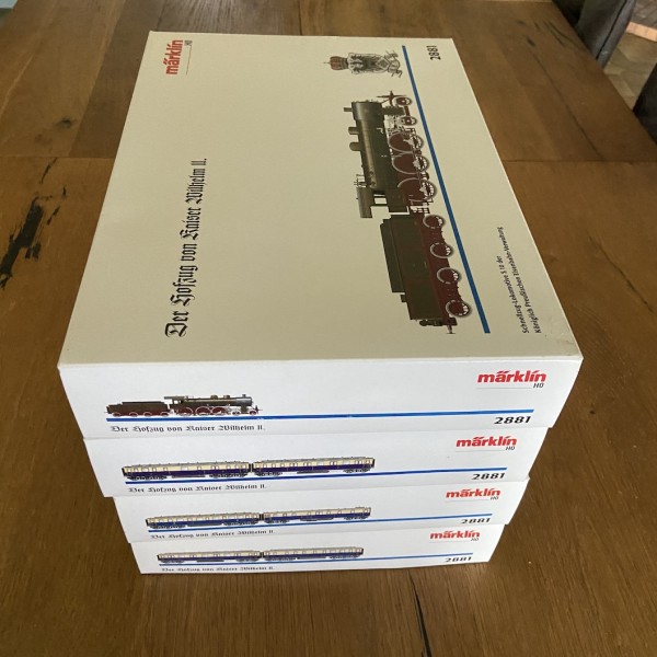 Märklin H0 2681  Train de la cour de l'empereur Guillaume II