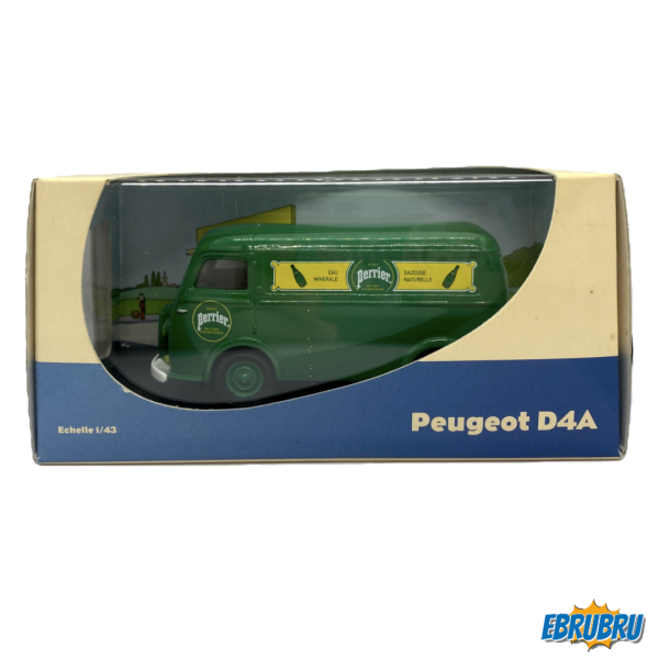 Peugeot D4A Perrier - Série Les petits utilitaires français - ELIGOR Editions Atlas