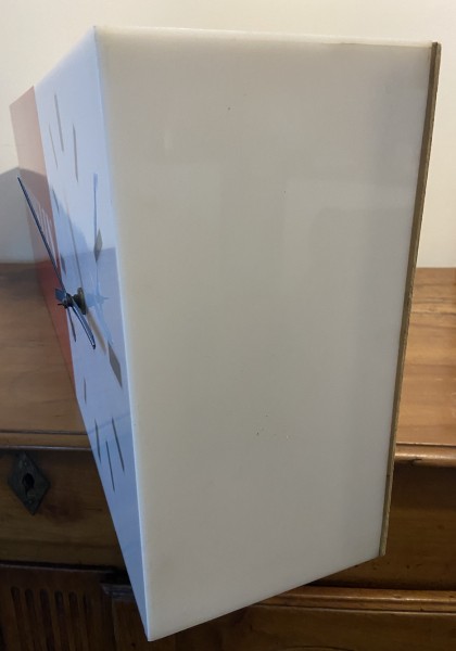 Enseigne murale éclairée avec pendule marklin Fabriqué par Busch années 60