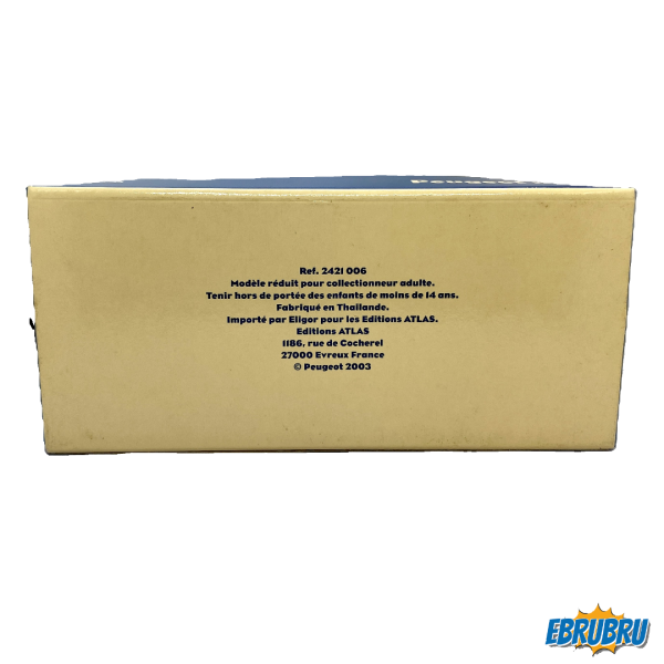 Peugeot D4A Perrier - Série Les petits utilitaires français - ELIGOR Editions Atlas