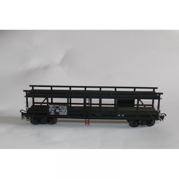 WAGON PORTE AUTOS HZF DEUX ESSIEUX  MARQUE VB REF 67 SNCF