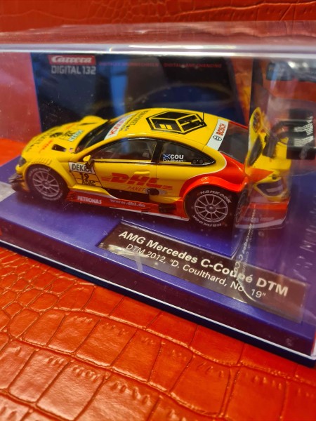 AMG MERCEDES C-COUPE DTM 2012 D COULTHARD NO 19 CARRERA DIGITAL 132 REF 30660