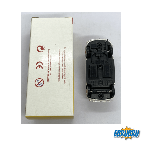 Fiat 500 1957 - blanche - SOLIDO Hachette