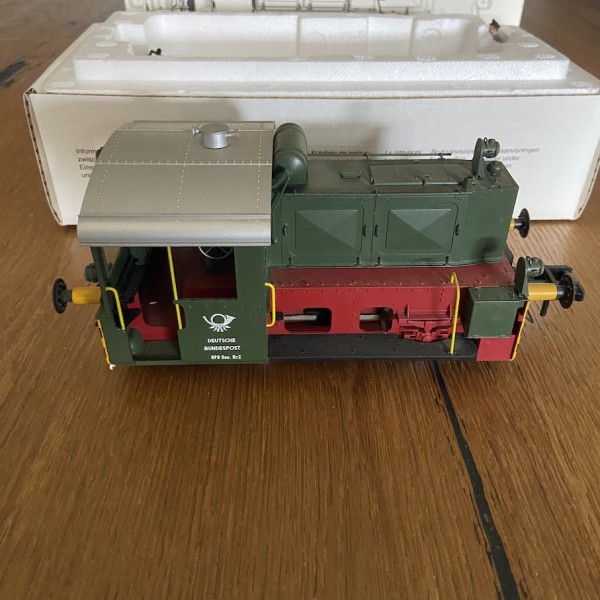Märklin 5579 Échelle 1 locomotive diesel  verte et rouge Köf II