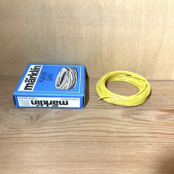 Fil de câblage jaune MARKLIN 7103