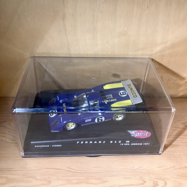 Ferrari 512 M bleue Sunoco SPIRIT