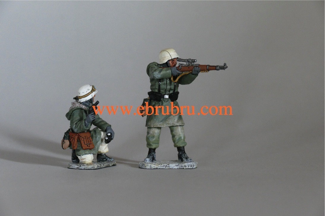 WINTER WARRIOR SET B KING & COUNTRY GERMAN ARMY WS086