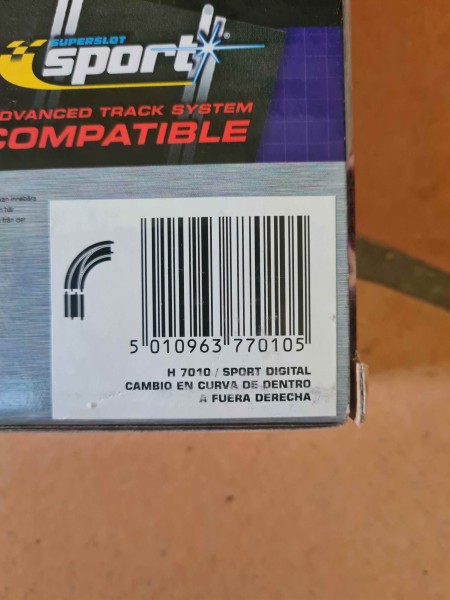 CAMBIO INCURVA DE DENTRO A FUERA DERECHA SUPERSLOT SPORT DIGITAL REF 7010