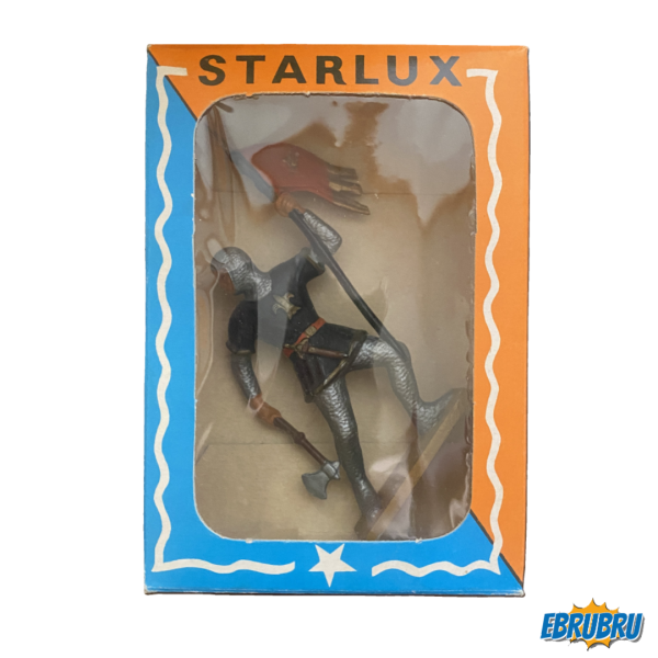 Oriflamme ET HACHE STARLUX REF 6049 MOYEN AGE PIEDS GRIS