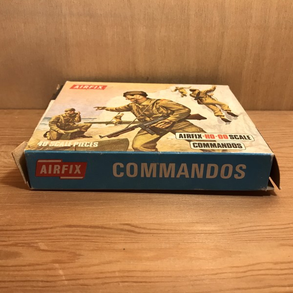 British commandos WW II AIRFIX Blue Box (Avec fenêtre)