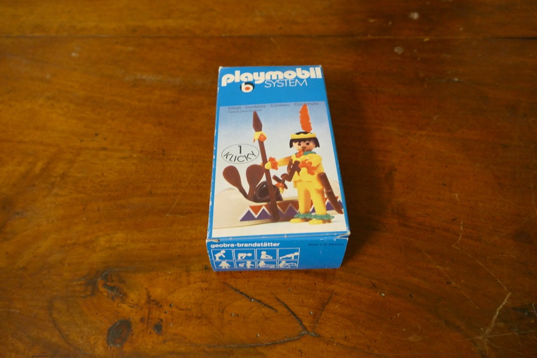 Indien canöe vintage Playmobil 3352