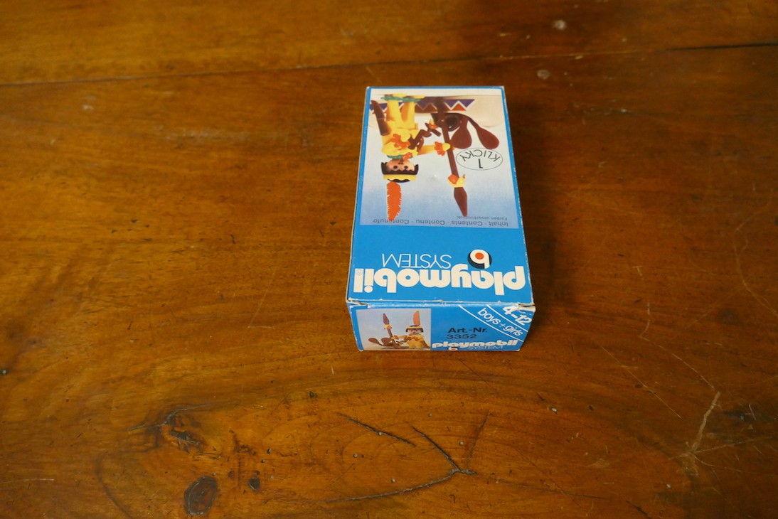 Indien canöe vintage Playmobil 3352