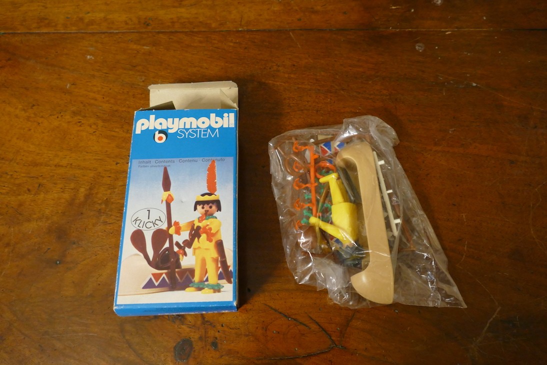 Indien canöe vintage Playmobil 3352