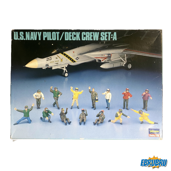 U.S Navy Pilot / Deck crew set A HASEGAWA