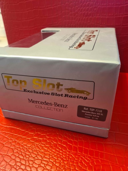 MERCEDES 300 SL ROADSTER SOFT TOP SLOT MERCEDES BENZ COLLECTION TOP 7116