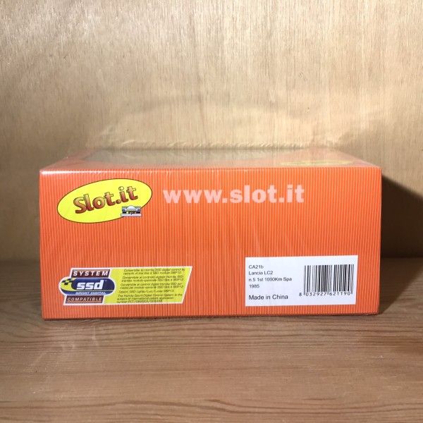 OK_LANCIA LC2 N 5 1ST 1000KM SPA 1985 SLOT IT CA21B
