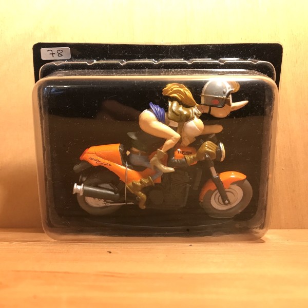 Helena Pafroix Ozieu J Voirien - Triumph 900 - Joe Bar Team n° 78