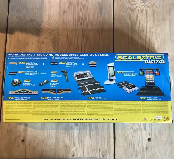 STRAIGHT CHANGE TRACK C7036 SCALEXTRIC 