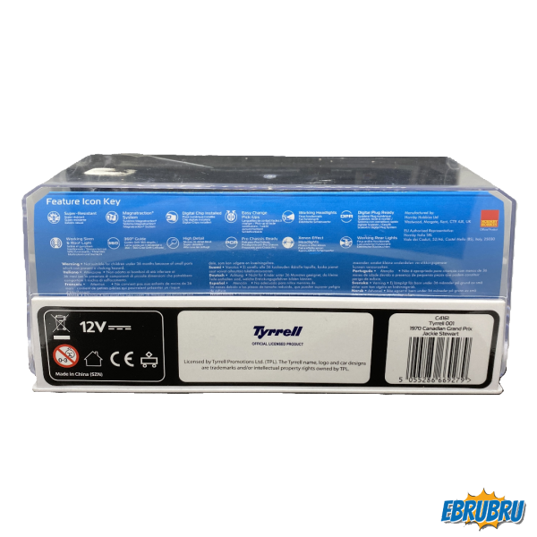 Tyrell 001 Canadian Grand Prix 1970 SCALEXTRIC C4161